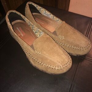 Skechers Women's Tan Suede Loafers